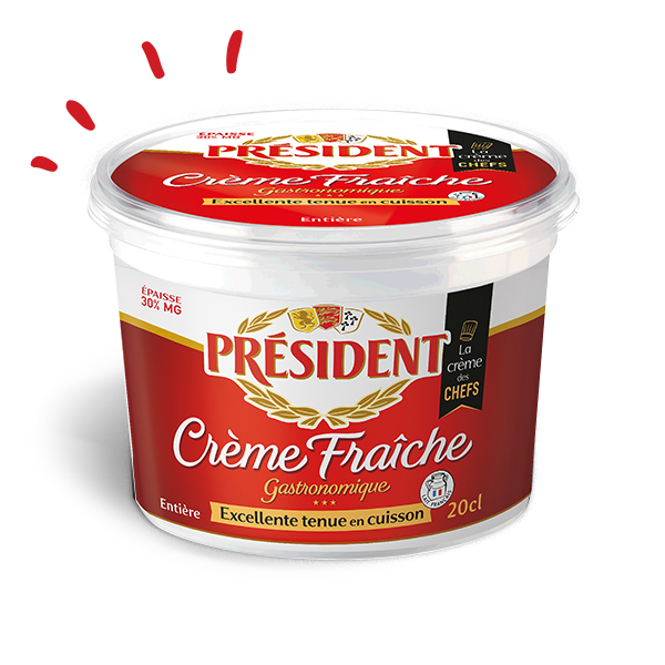 crème fraiche président